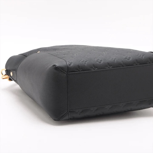 Authentic Louis Vuitton Bagatelle Empreinte NEW black with 2 straps - Picture 10 of 15